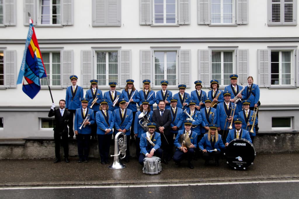 Gruppenfoto Harmoniemusik Teufen