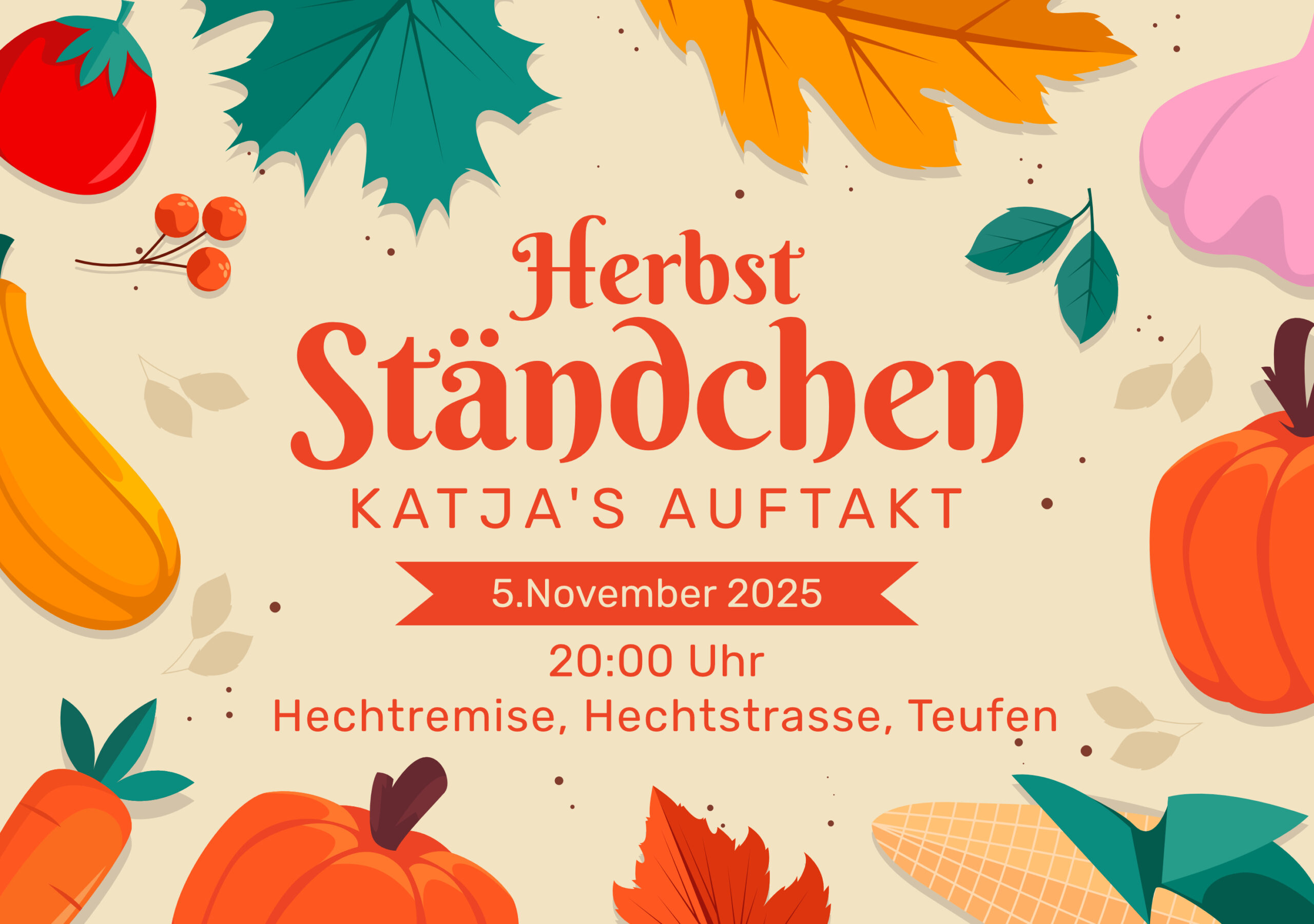 Herbstständchen – Katja’s Auftakt