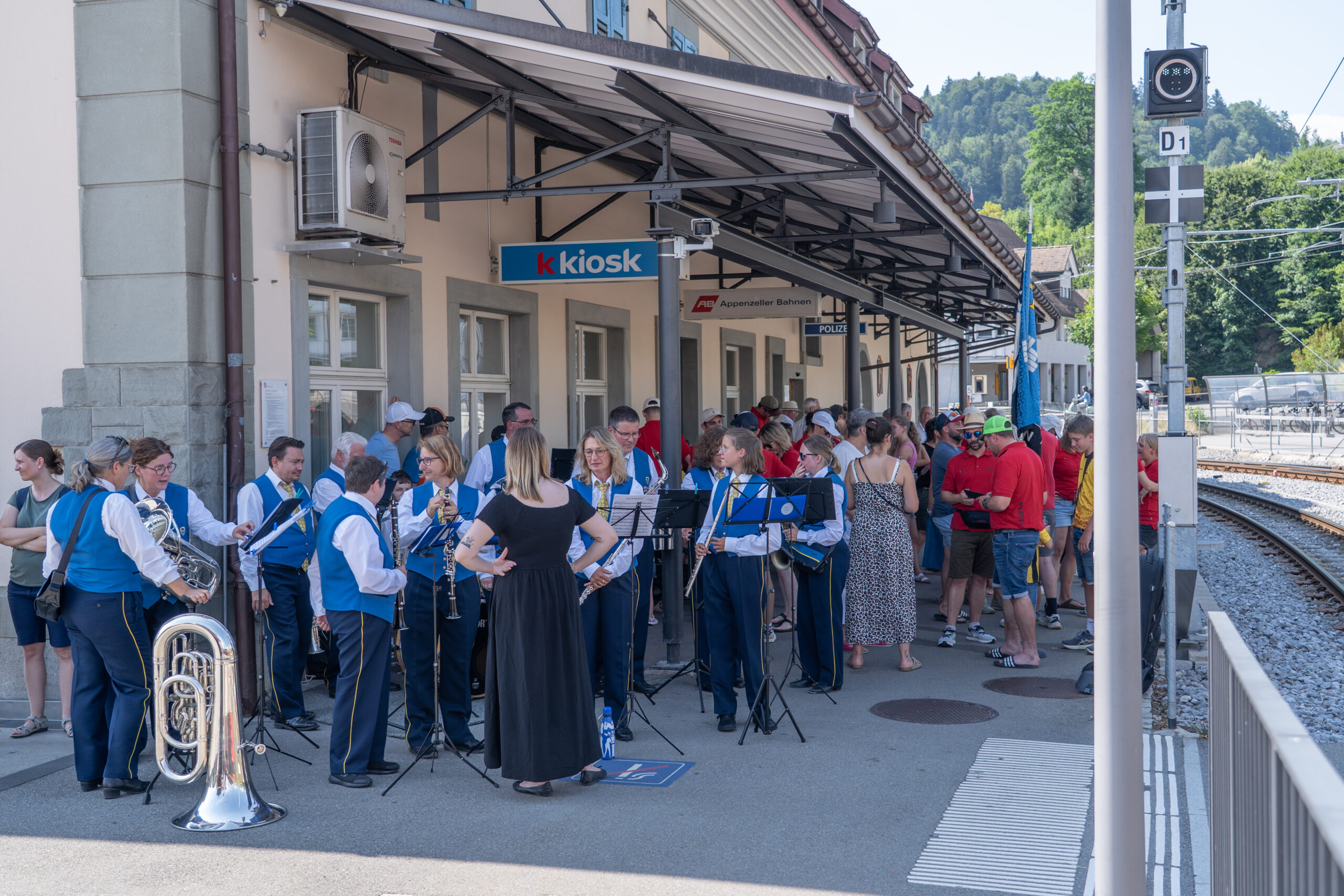 Empfang Jodelclub Teufen vom Jodlerfest